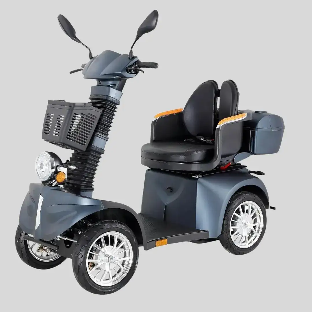 1755185390-1753132802-5 Scoo - Elektrisk mobilitetsscooter för seniorer – Hopfällbar, 4-hjulig, roterbar sits - Image 1